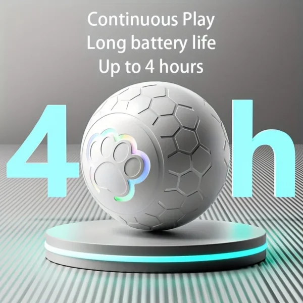 Rechargeable Smart Bouncing Pet Toy Ball