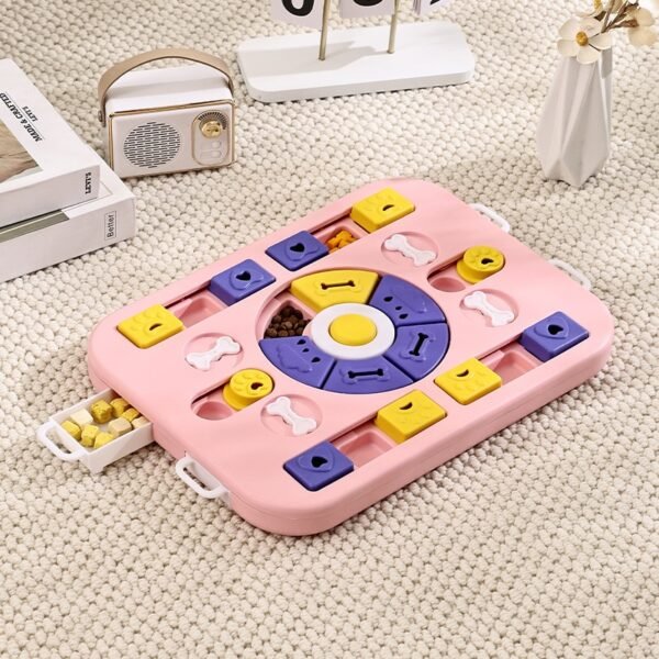 Interactive Puzzle Slow Feeder Dog Bowl